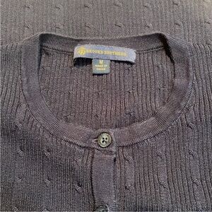 ⭐Brooks Brothers Women's Navy Cardigan